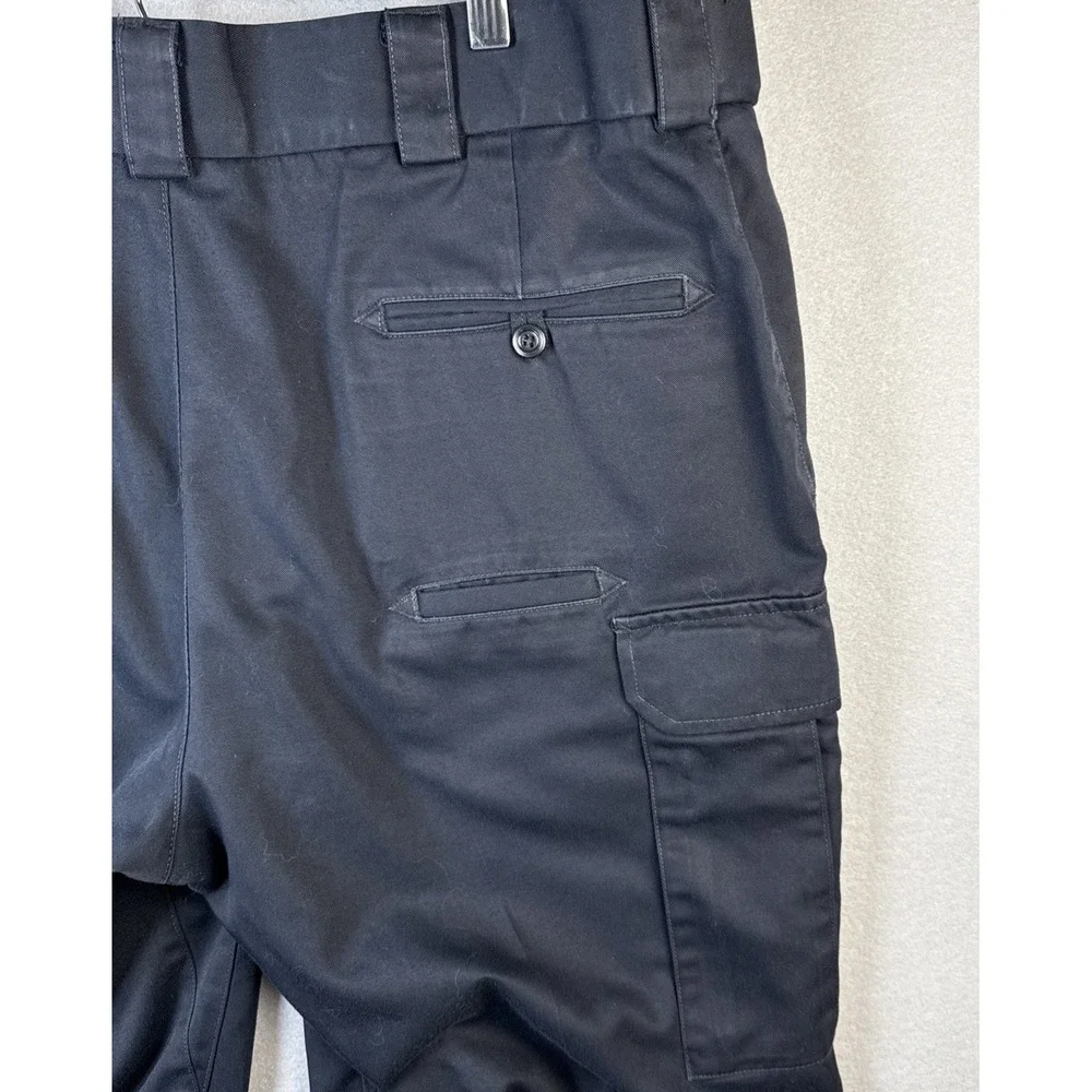 5.11 Tactical‎ Cargo Pants Mens 38 Black Straight Utility Duty Workwear Military